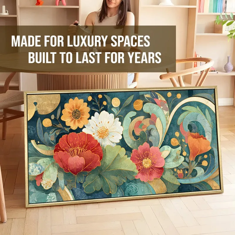 Botanical Grace Canvas Wall Painting With Frame media 5