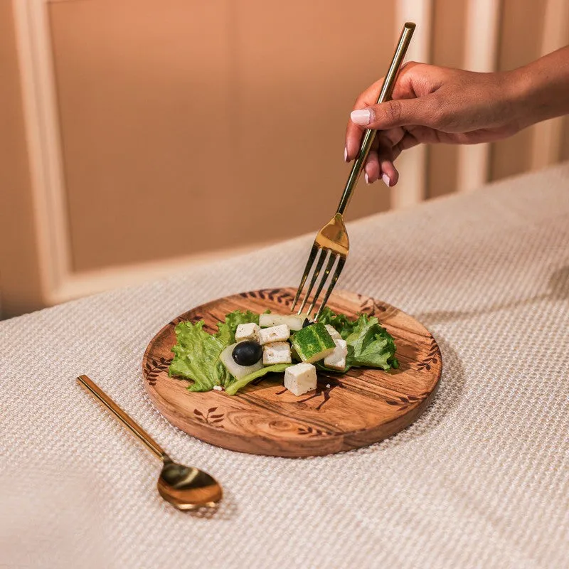 RoundCraft Wood Platter media 5