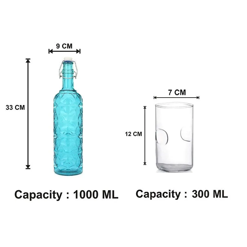 Ledge 1000 mL Water Bottle With 300 mL Glasses - Five Piece Set media 7