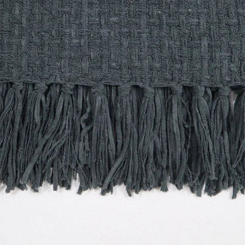 Cozy Loom Throw - Blue media 3