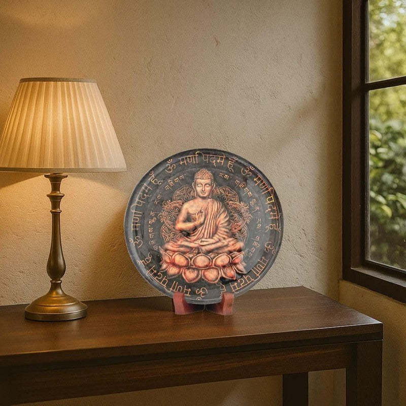 Buddha Charm Wall Plate media 3