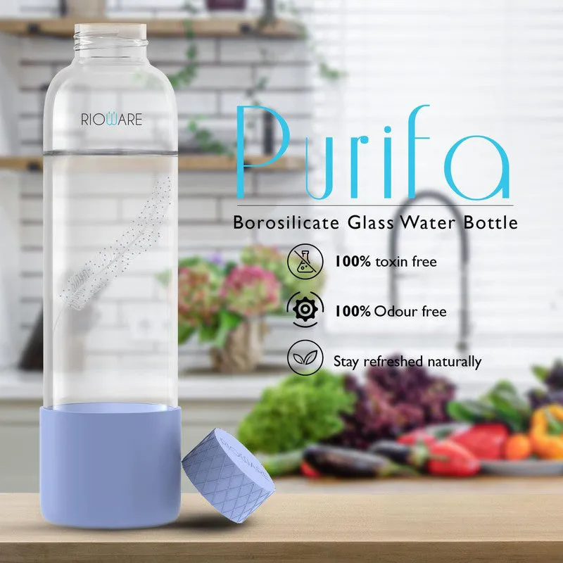 Rioware ClearHydra Reusable Bottle (Blue, 750 mL Each) - Set Of Four media 7
