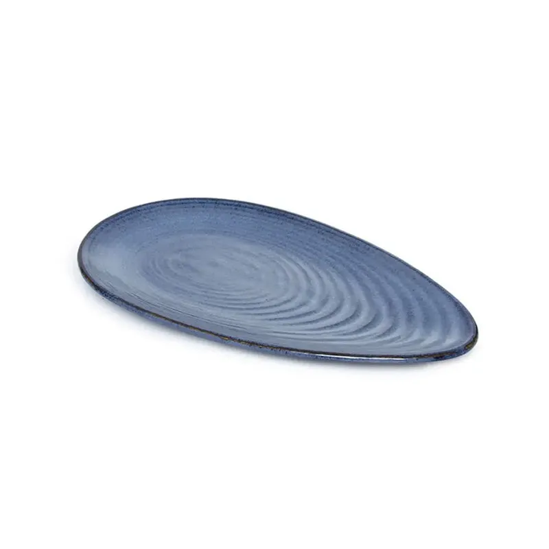 Koda Oyster Handmade Ceramic Platter media 3