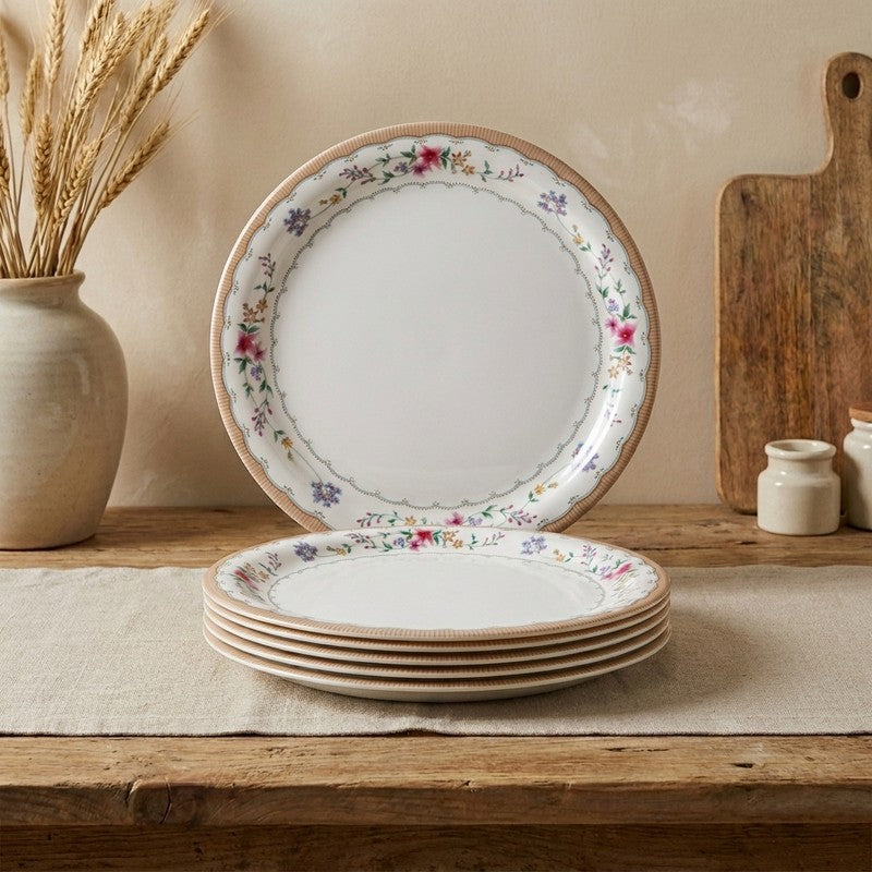 Royal Opera Melamine Dinner Plates - Set of Six