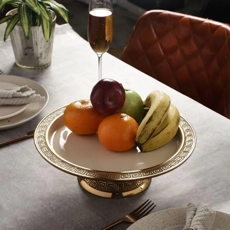 Danae Aluminum Platter - Gold media 1