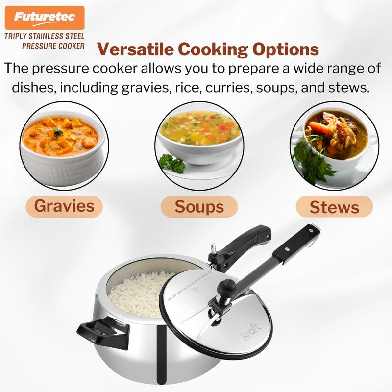 Kraft Smart Cook Pressure Cooker - 5000 mL media 8