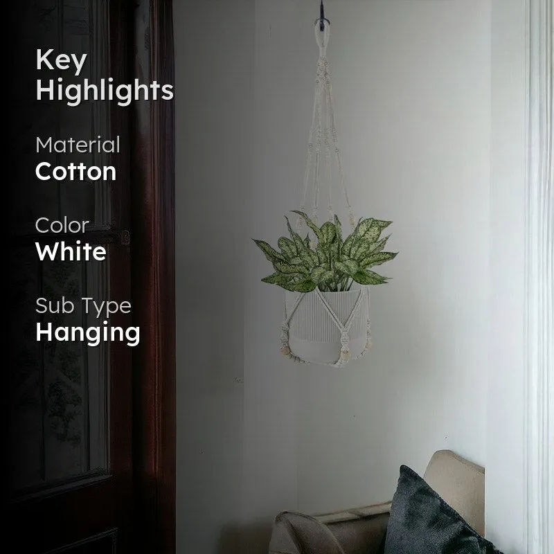 Lasya Macrame Planter media 2