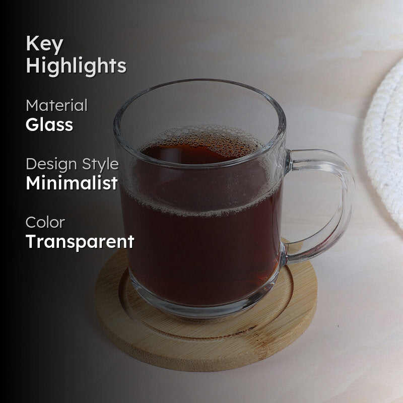 Juro Glass Tea Cup (180 mL) media 2