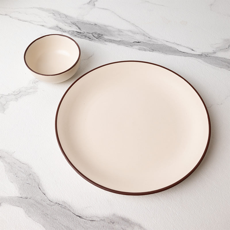 Riddo Dinner Set (Off White) - 12 Piece Set media 3