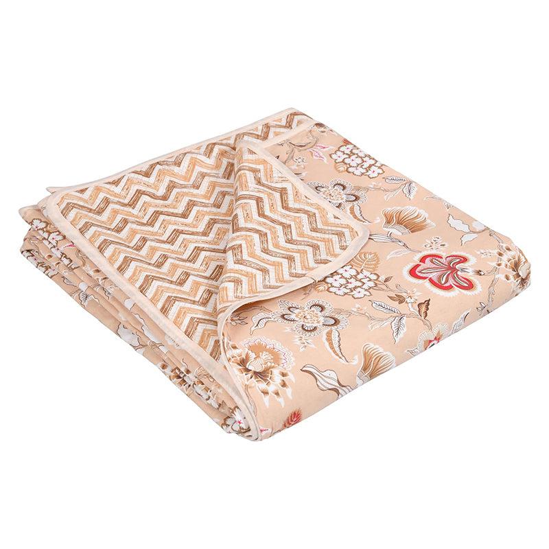 Abhi Cotton Cotton Dohar (Beige)  - 185 GSM media 7