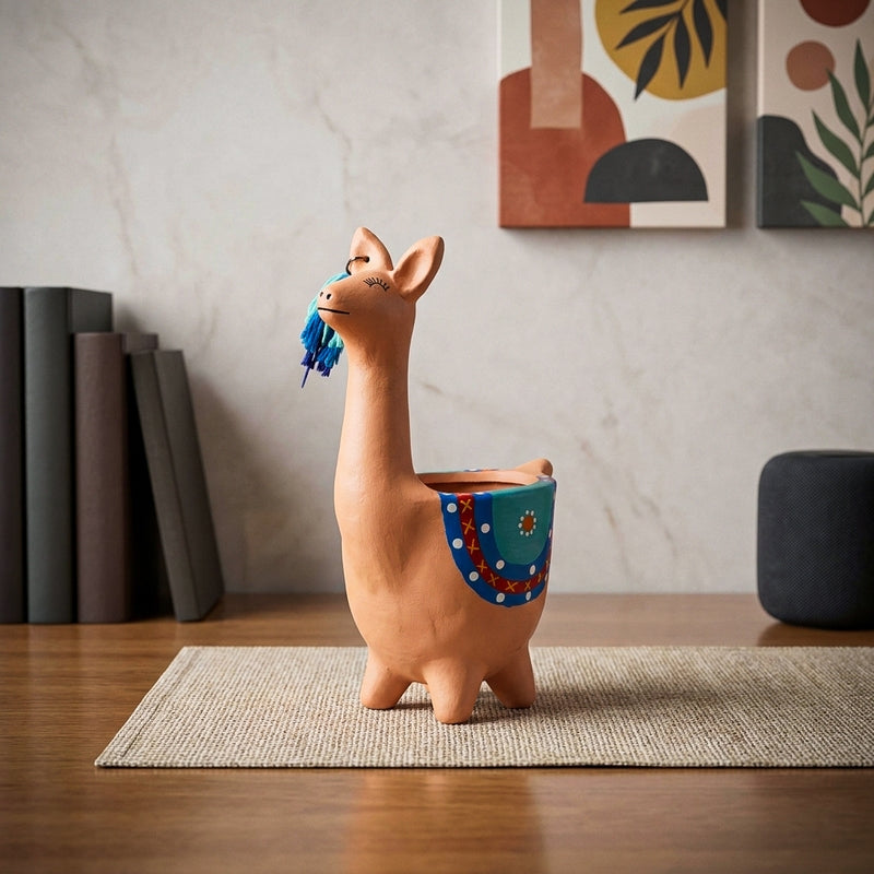 Kangaroo Hopping Handcrafted Planter