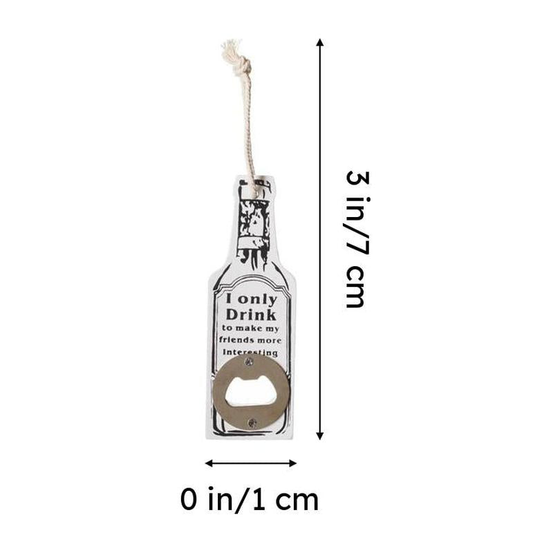 Beer & Friends Bottle Opener - White media 7
