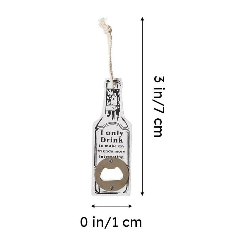 Beer & Friends Bottle Opener - White media 7