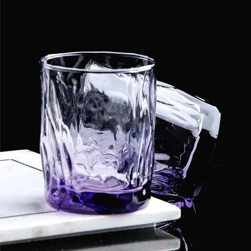 Kenzie Purple Glass Tumbler (355 ML) - Set Of Six media 6