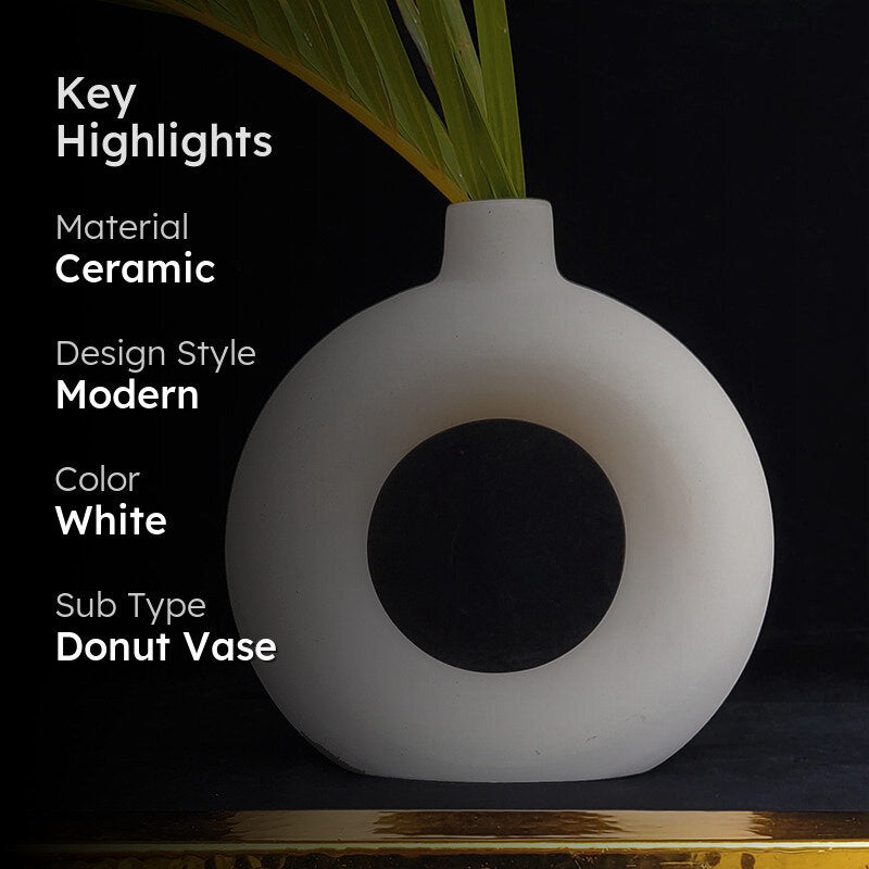 Ainara Donut Vase media 2