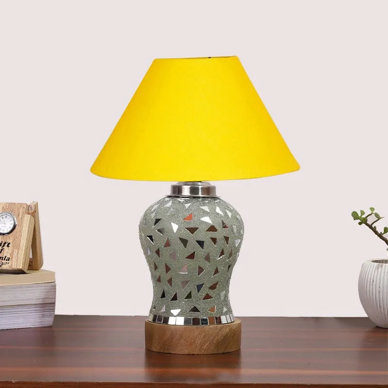 Haloire Wooden Table Lamp - Multicolor media 3