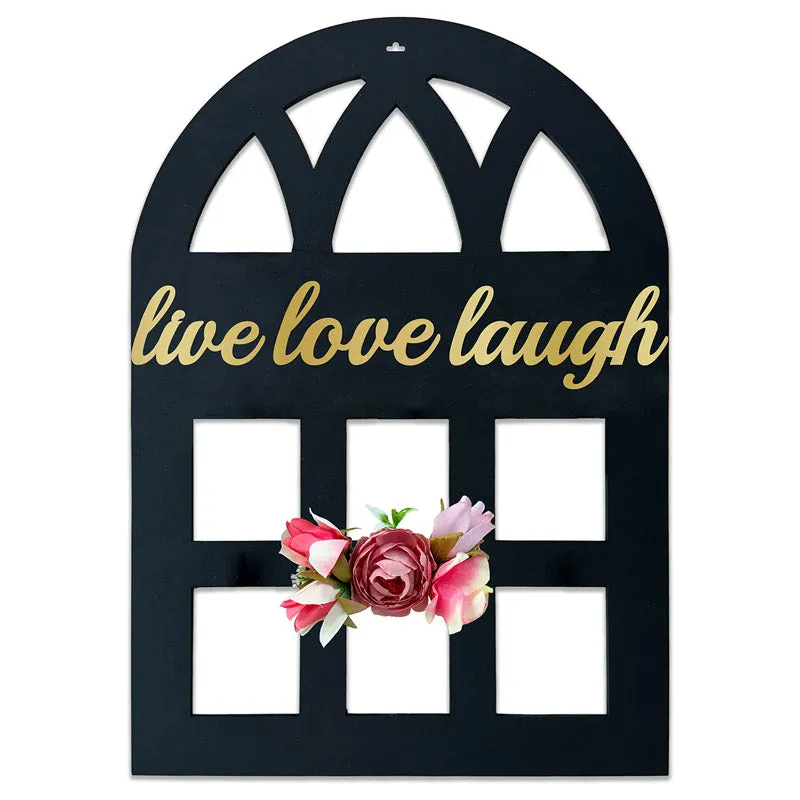 Laugh Love Love MDF Wall Accent media 3