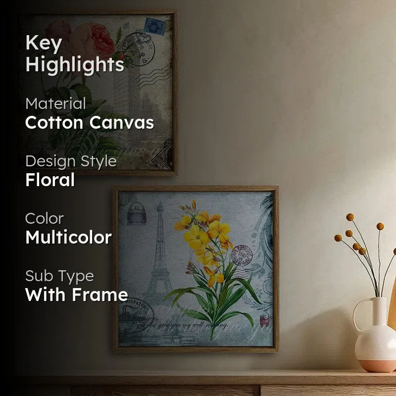 Fuller Floral Wall Art - Set Of Two media 2
