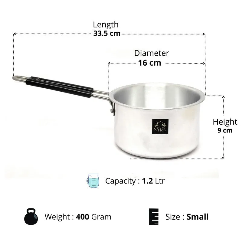 Dipora Aluminum Sauce Pan - 1200 ML media 7