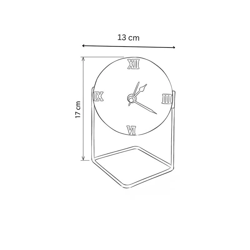 Aydah Handcrafted Table Clock media 7