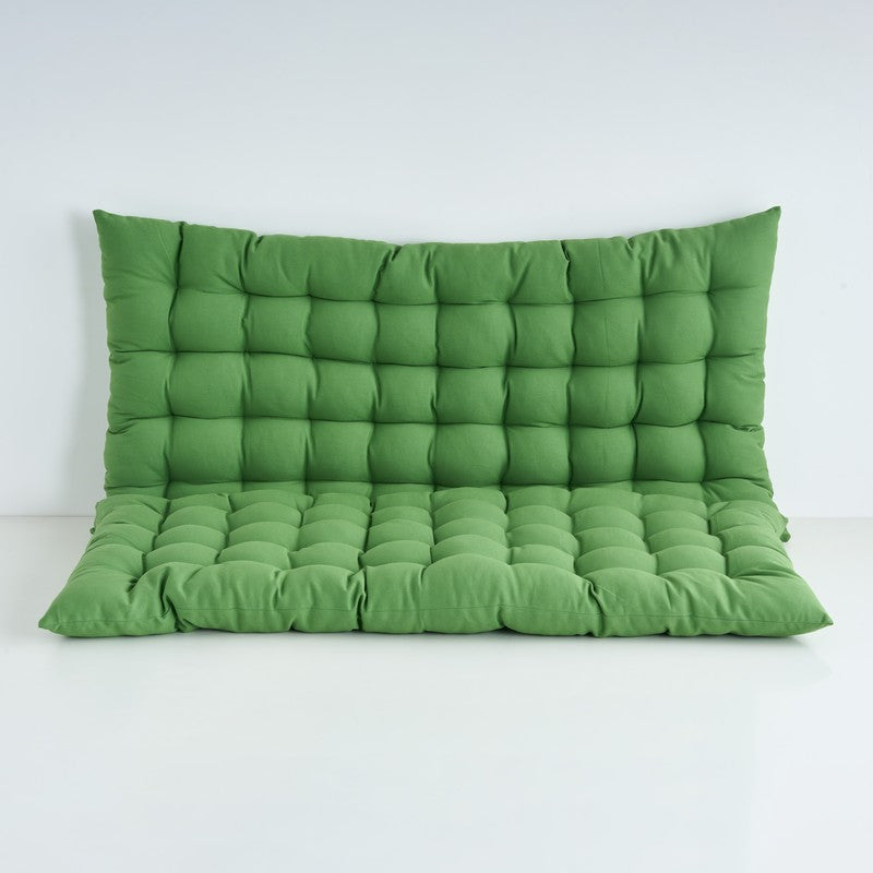 Travis Floor Cushion (Light Green) - Set Of Two media 3