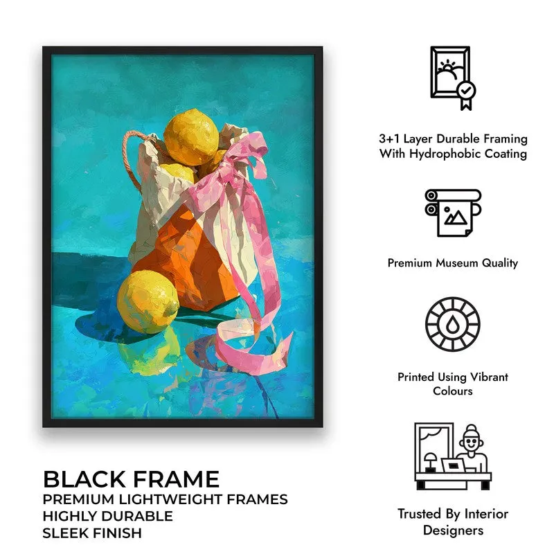 Lunith Canvas Wall Painting With Black Frame media 7