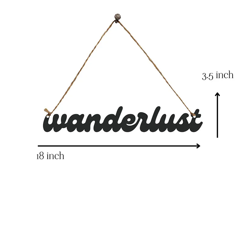 Wanderlust Mild Steel Wall Accent media 5