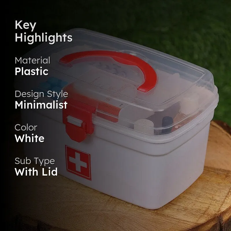 ClearView Portable Storage Box - White media 2