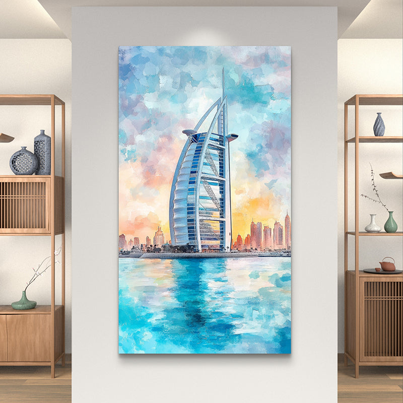 Jumeirah Burj Al Arab Wall Painting