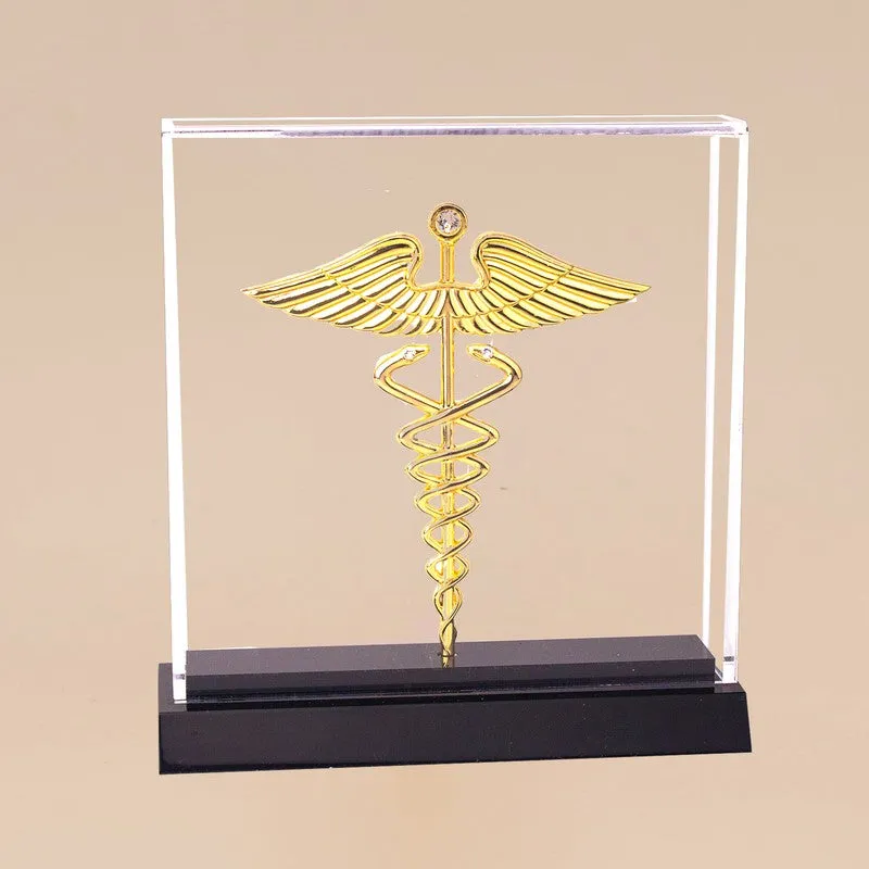 Royal Medico 24K Gold Plated Mild Steel Showpiece media 3