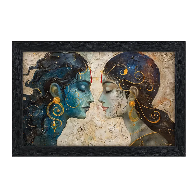 Divine Duo Wall Painting media 5