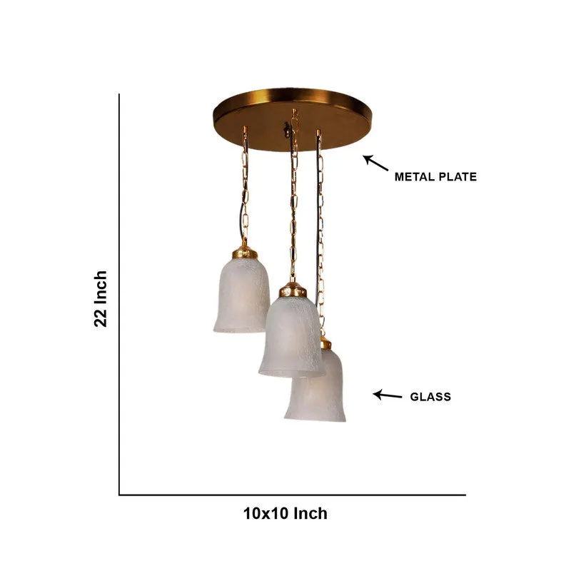 Coloraura Glow Glass Ceiling Lamp - White media 7