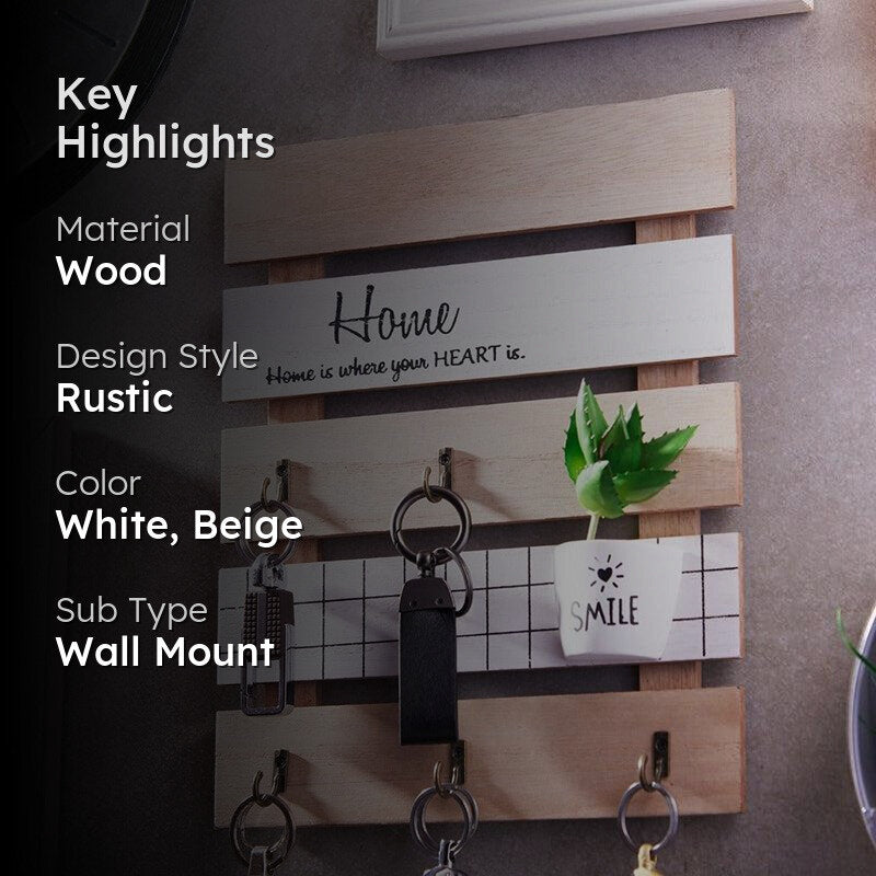 Family Port Wood Key Holder media 2