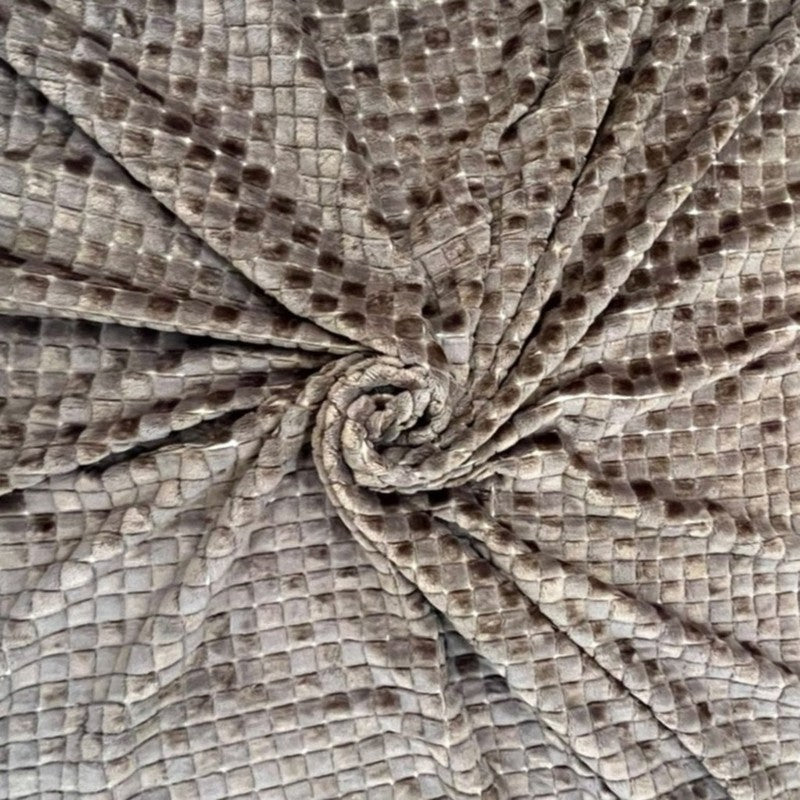 Plushyn Solid Woolen Blanket (Brown) - 350 GSM media 4