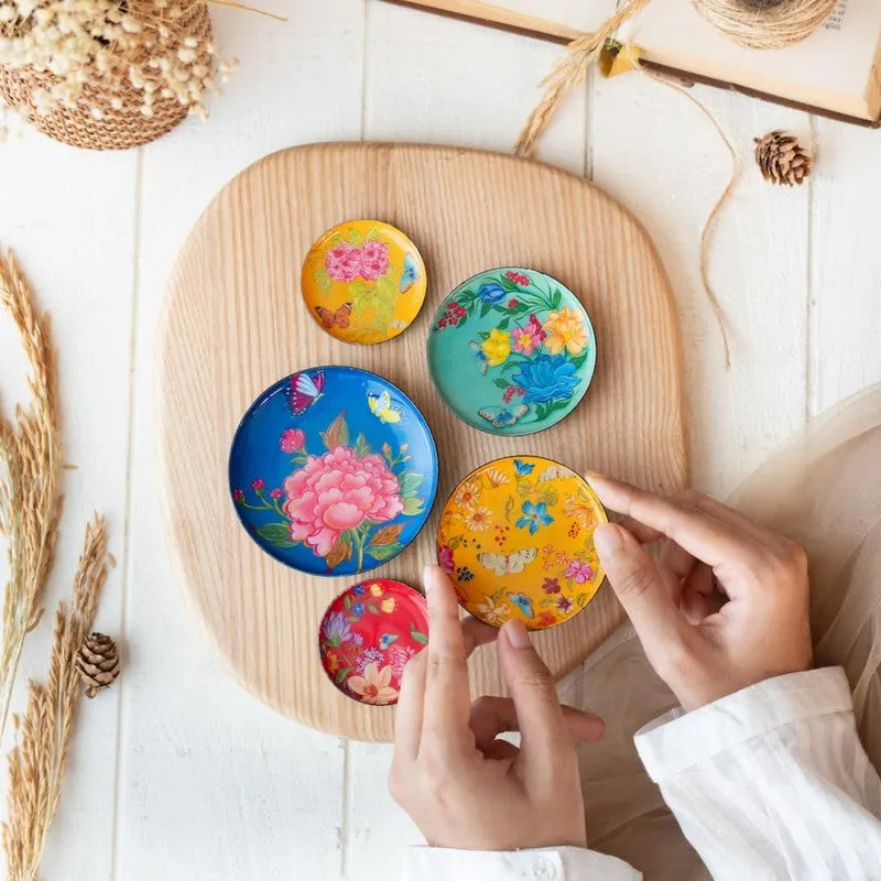 Pushpakala Charm Fridge Magnet - Set Of Five media 1