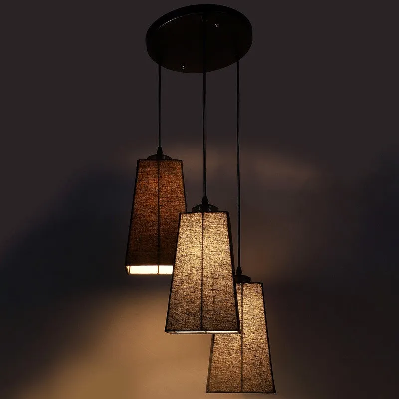 Shadowlux Triple Metal Ceiling Lamp - Black media 7