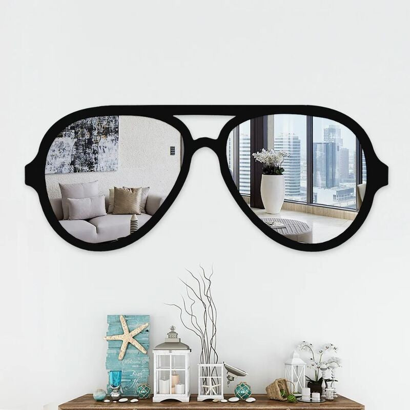 Mirrored Sunglasses Wall Mirror media 3