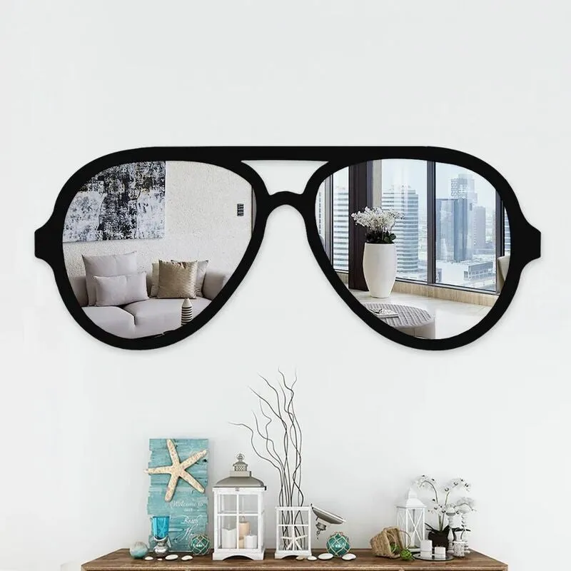 Mirrored Sunglasses Wall Mirror media 3
