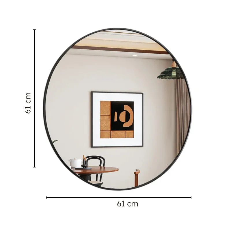 Reflectia Wall Mirror - Black media 10