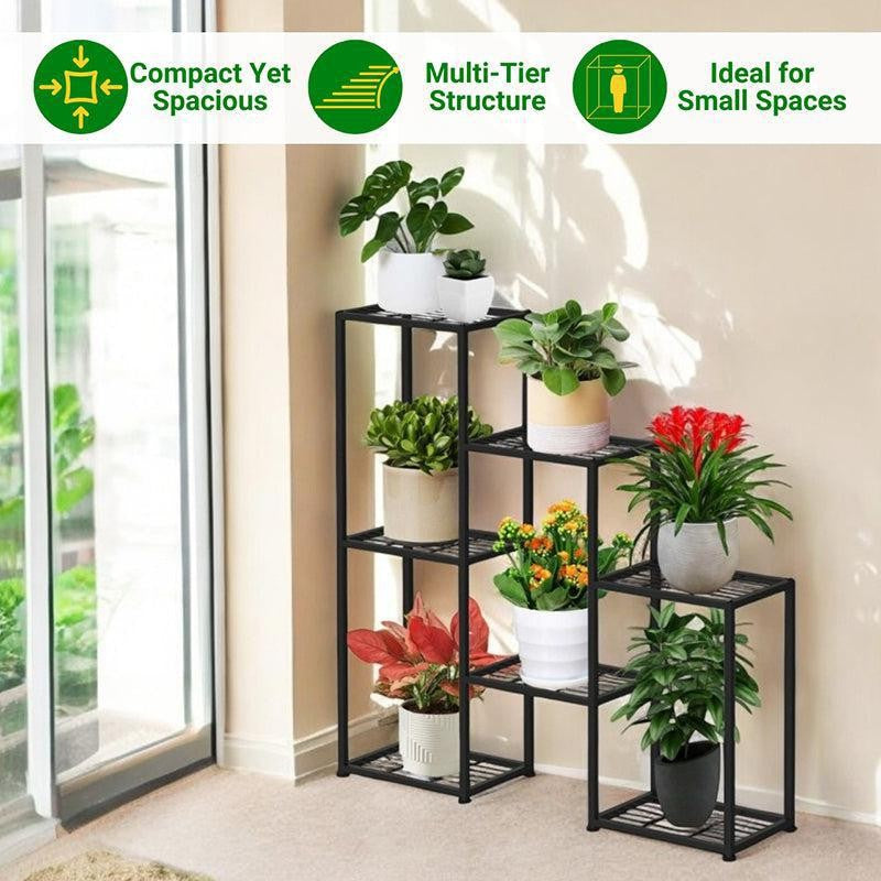 Sylavan Tier Metal Planter Stand media 4