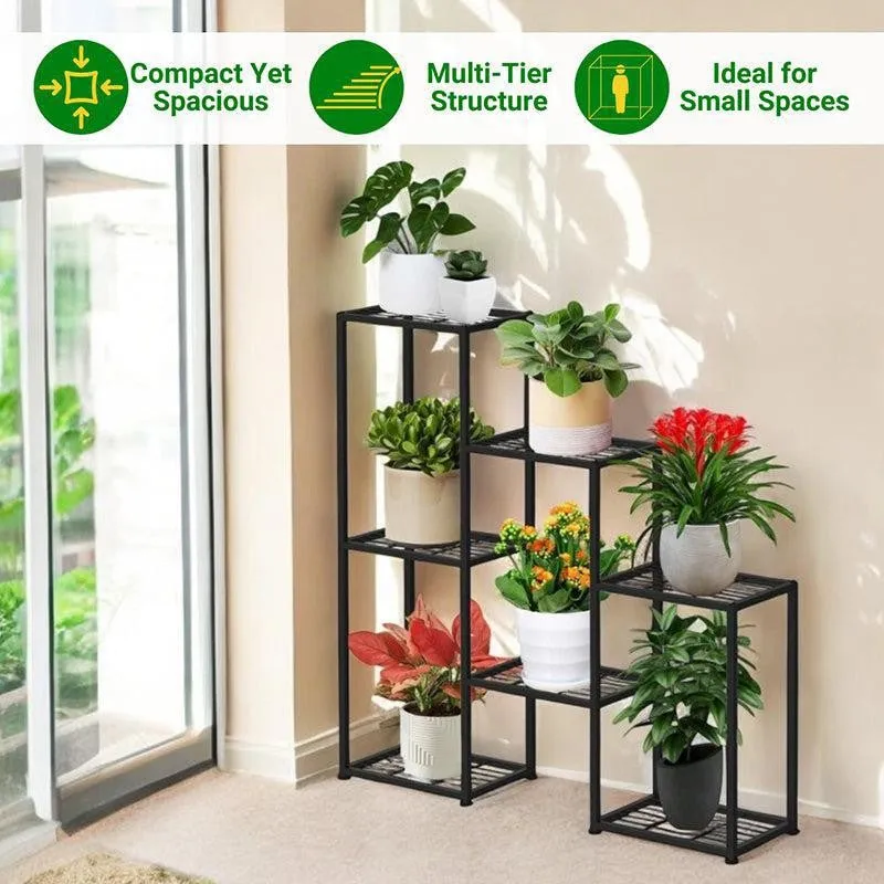 Sylavan Tier Metal Planter Stand media 4