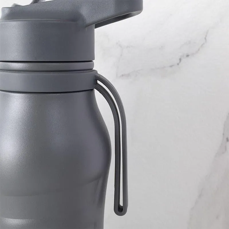 Epiquencher Hot & Cold Thermos Water Bottle (Green & Grey, 750 mL Each) - Set Of Two media 5