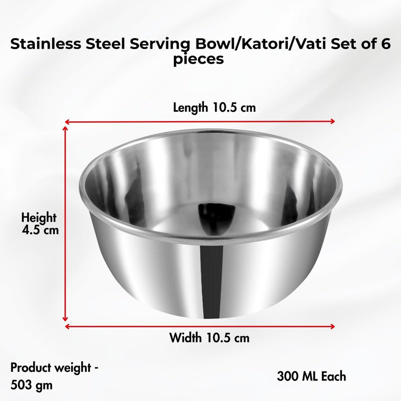 Kraft Purexo Myora Serving Bowls (300 mL Each) - Set of Six media 10