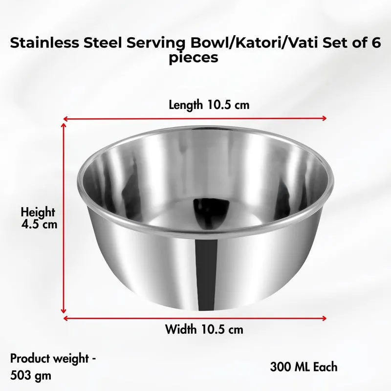 Kraft Purexo Myora Serving Bowls (300 mL Each) - Set of Six media 10