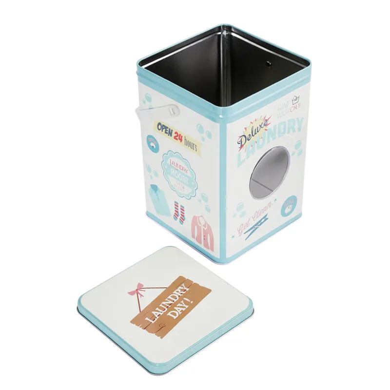 Laundry Chore Metal Storage Box media 4