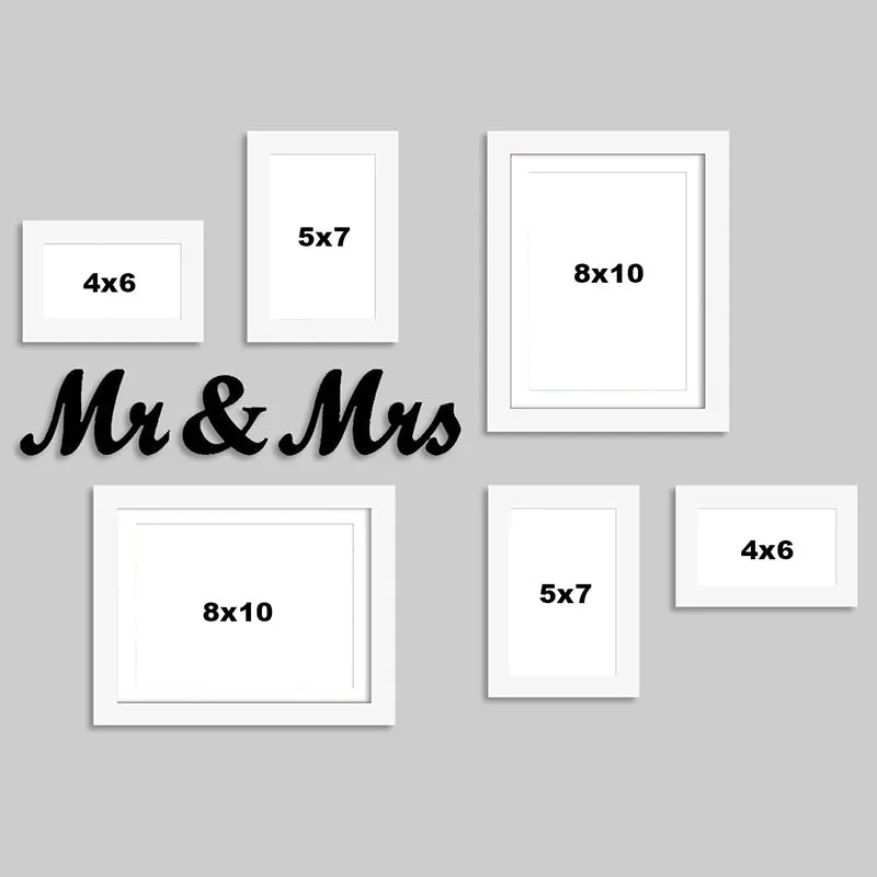 Mr & Mrs Agna Photo Frame - Set Of Six media 4