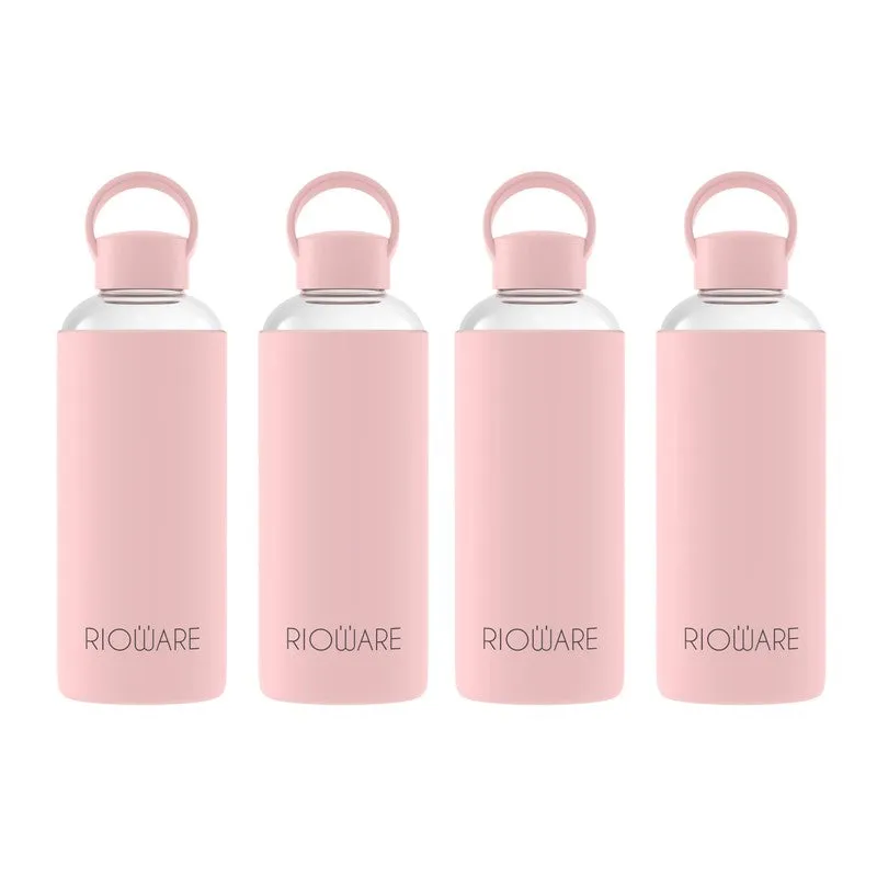 Rioware SoftTone Hydration Bottle Pink (750 mL Each) - Set Of Four media 3