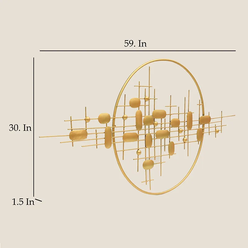 Linear Orbit Metal Wall Accent media 5