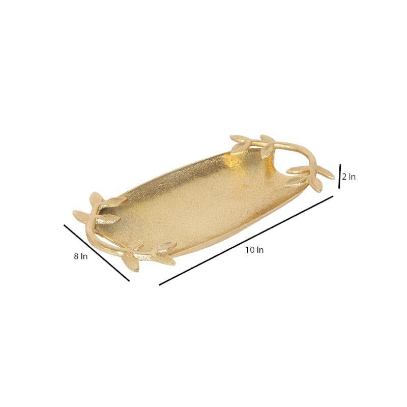 Gold Foliage Platter media 7