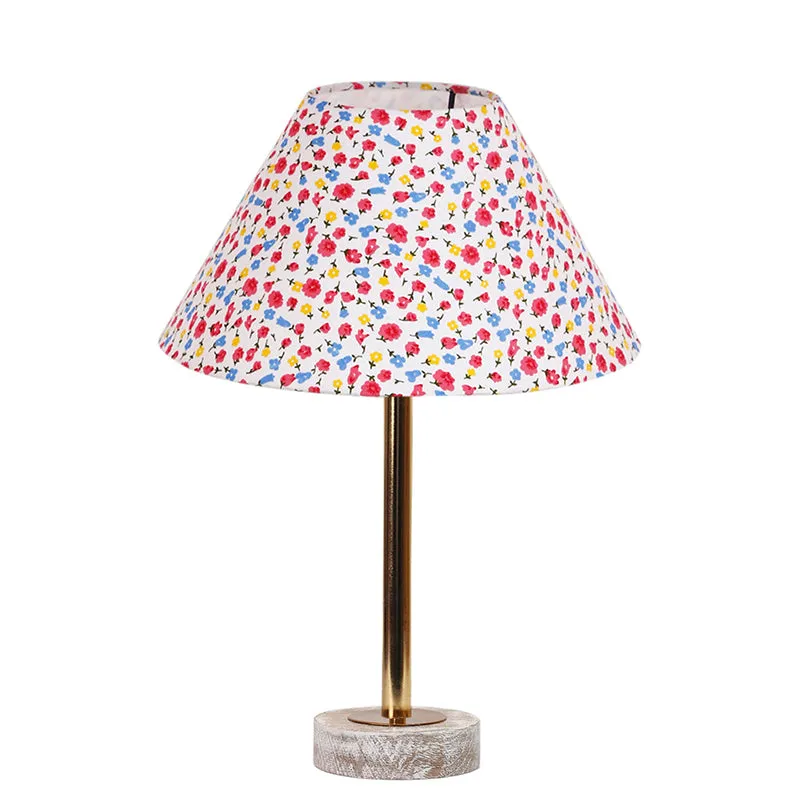 Nordelle Cone Rodin Wooden Table Lamp - Multicolor media 4